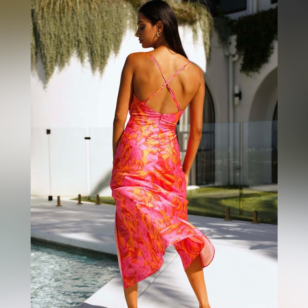 Lovely Camellia Maxi Floral Dress - Hello Molly